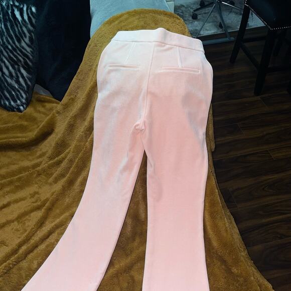 Alexander Wang Women's Size 0 Peak Stacked Pants in Quartz Pink EUC $595 - Picture 9 of 12